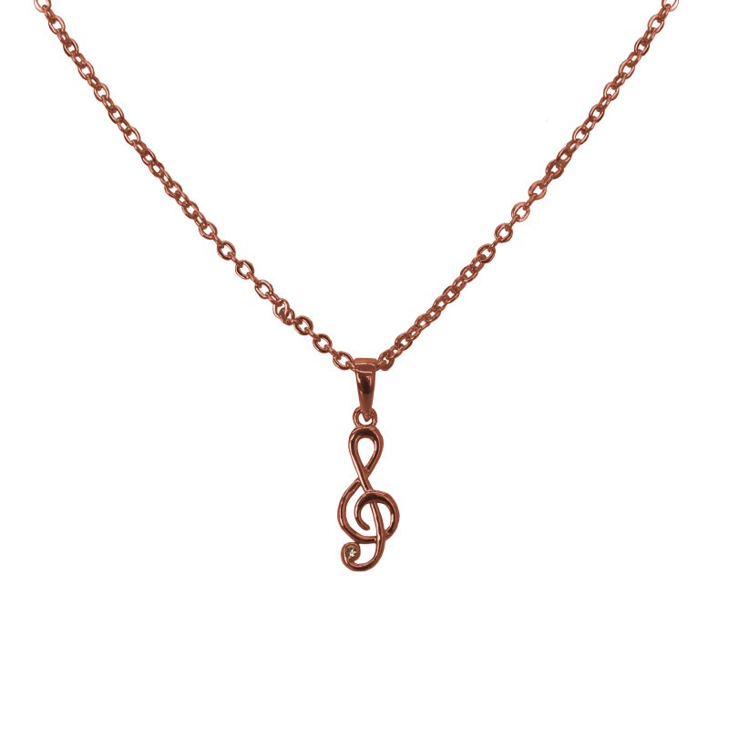 Clef Necklace